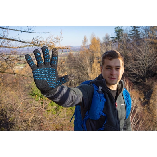 DexShell Ultralite Gloves 2.0 Heather Blue, nepromokavé rukavice