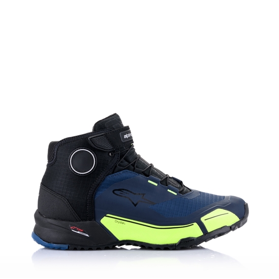 ALPINESTARS CR-X DRYSTAR boty (modrá/žlutá fluo/černá)