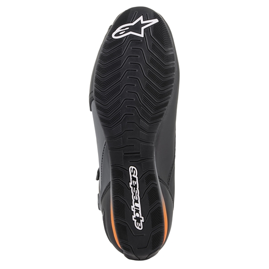 ALPINESTARS FASTER-3 DRYSTAR, boty (černá/šedá/oranž. fluo)