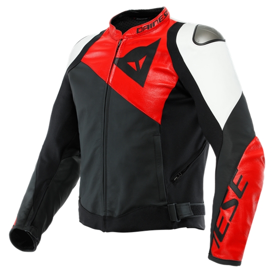 DAINESE SPORTIVA moto bunda matná černá/červená/bílá