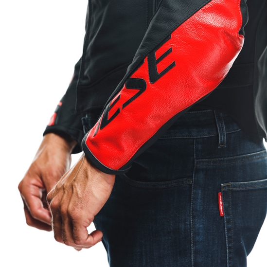 DAINESE SPORTIVA moto bunda matná černá/červená/bílá