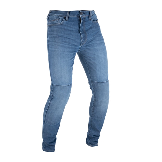 OXFORD Original Approved Jeans AA Slim fit kalhoty pánské sepraná světle modrá