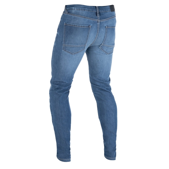 OXFORD Original Approved Jeans AA Slim fit kalhoty pánské sepraná světle modrá