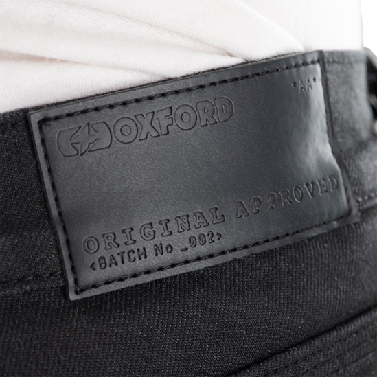 OXFORD Original Approved Jeans AA kalhoty volný střih pánské černá