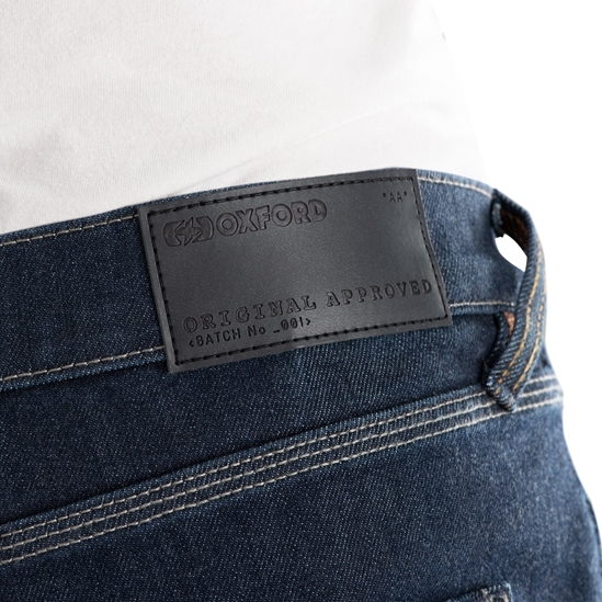 OXFORD Original Approved Jeans AA kalhoty volný střih pánské tmavě modrá indigo