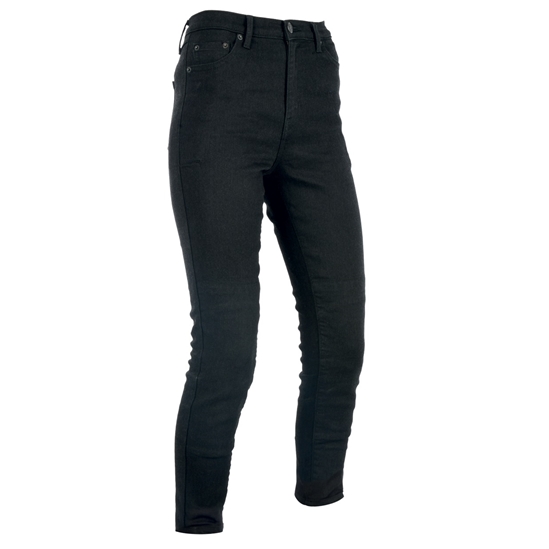 OXFORD ORIGINAL APPROVED JEGGINGS AA ZKRÁCENÉ kalhoty dámské legíny s Kevlar® podšívkou černá