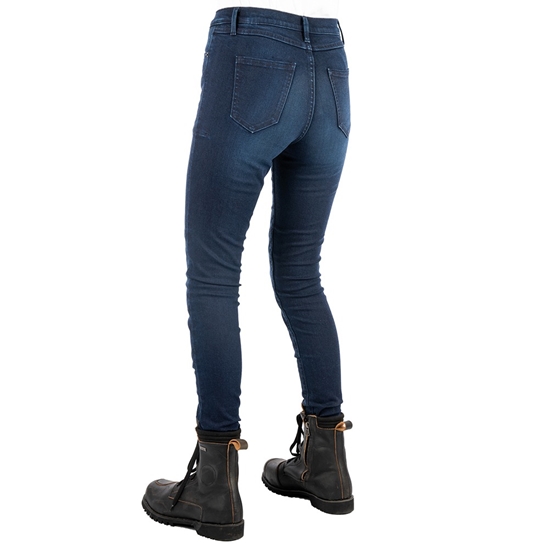 OXFORD ORIGINAL APPROVED JEGGINGS AA PRODLOUŽENÉ kalhoty dámské legíny s Kevlar® podšívkou modrá