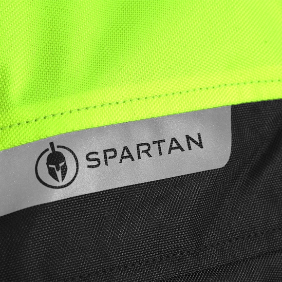 OXFORD SPARTAN SHORT WP bunda černá/žlutá fluo