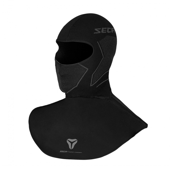 SECA Bandit II Windstop kukla pod helmu černá