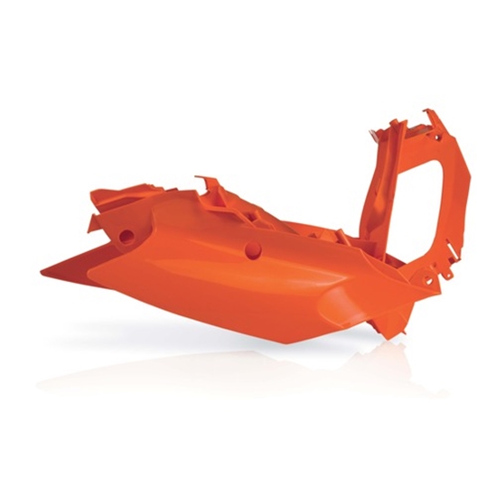 ACERBIS Airbox panel KTM SX/SXF/EXC/EXCF, oranžová