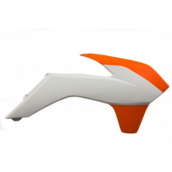 ACERBIS spoiler KTM EXC, EXC-F, SX, SX-F, XC, oranžová KTM 16/bílá