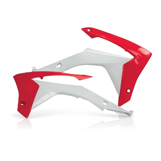 ACERBIS spoiler CRF 250R 14/17, CRF 450R/CRE 450F 13/16, červená/bílá