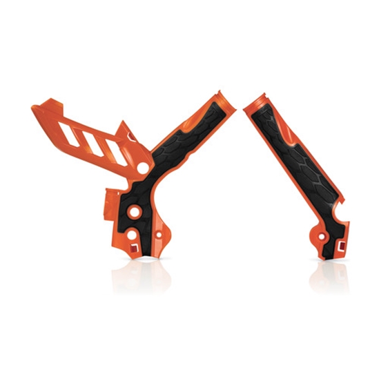 ACERBIS kryt (chránič) rámu KTM SX 250/SXF 11/15, EXC/EXCF 12/16, oranžová/černá