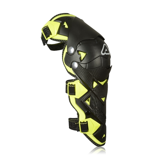 ACERBIS EVO 3.0 chrániče kolen černá/fluo žlutá