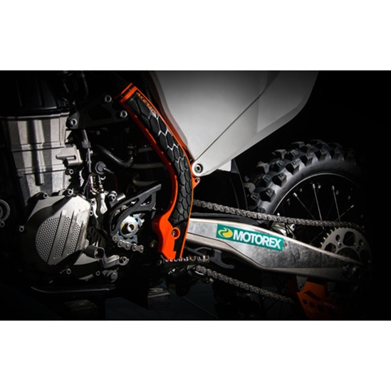 ACERBIS kryt (chránič) rámu KTM SX/SXF kromě SX250/16, TC/FC, bílá/černá