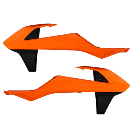 ACERBIS spoiler KTM SX/SXF/EXC/EXC-F kromě SX250/16, oranžová KTM 16/černá