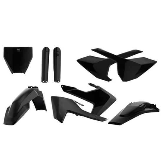 ACERBIS plastový full kit HQTC125 16/18,250 17/18,FC250/350/450 16/18, černá