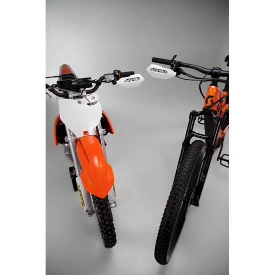 ACERBIS chrániče páček X-ELITE minicross/MTB/E-BIKE bílá