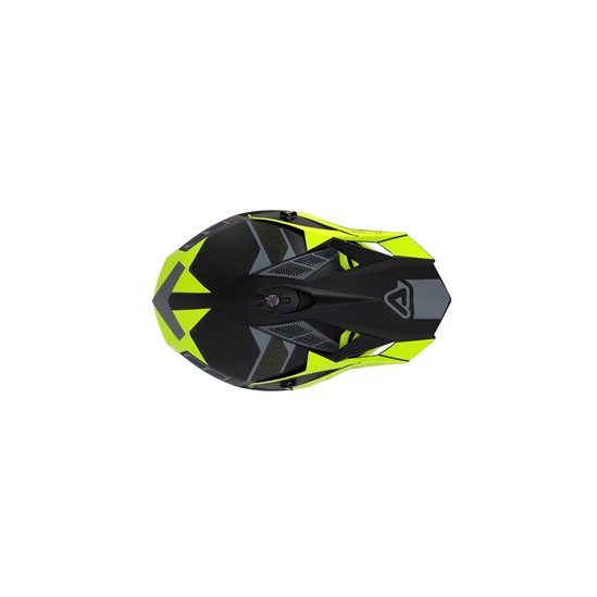 ACERBIS přilba X-TRACK 22-06 černá/fluo žlutá