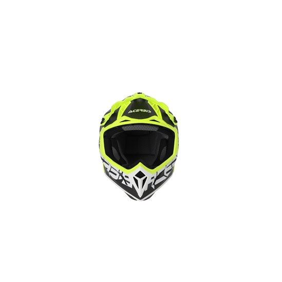 ACERBIS přilba STEEL CARBON 22-06 černá/fluo žlutá