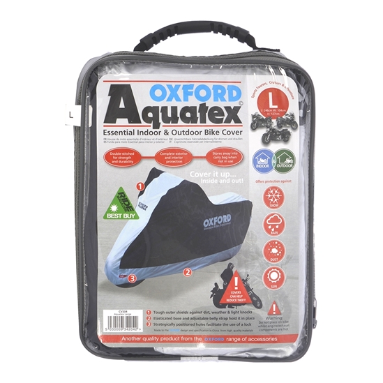 OXFORD Aquatex Ochranná plachta na motorku velikost L