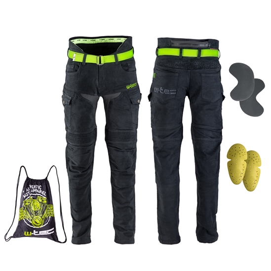 W-TEC Aredator pánské moto jeansy