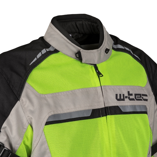 W-TEC Saigair pánská letní moto bunda žluto/černá