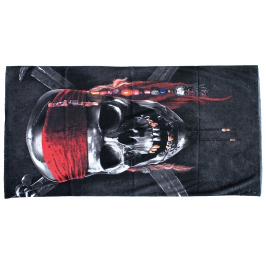 MTHDR Nákrčník Scarf Pirate Skull