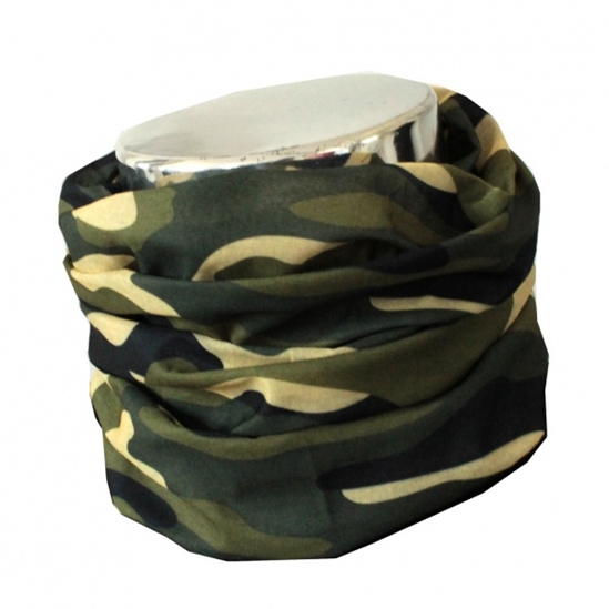 MTHDR Nákrčník Scarf Green Camo