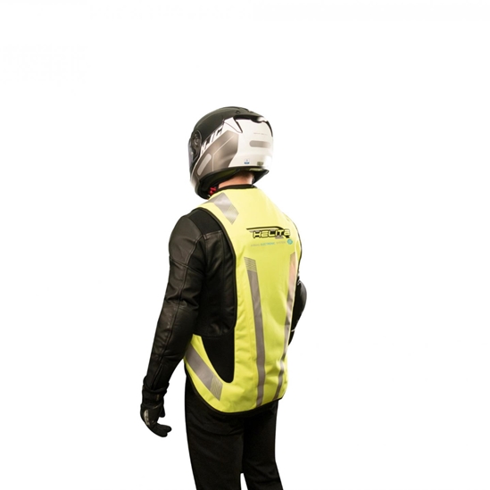 Helite e-Turtle HiVis airbagová vesta