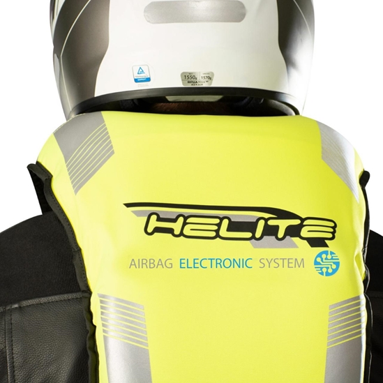 Helite e-Turtle HiVis airbagová vesta rozšířená