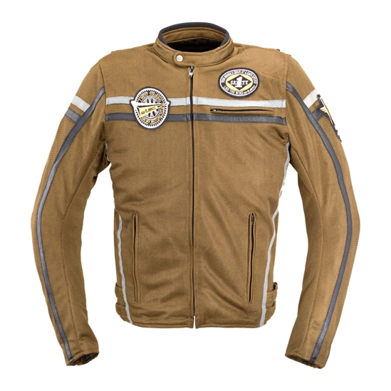 W-TEC Bellvitage Brown moto bunda