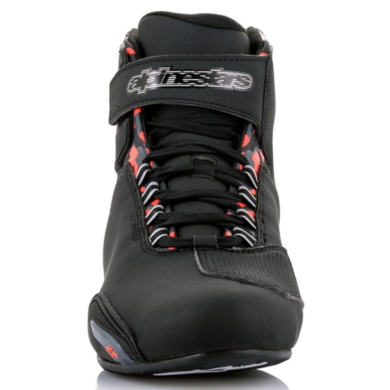 ALPINESTARS SEKTOR WATERPROOF, boty černo-červené