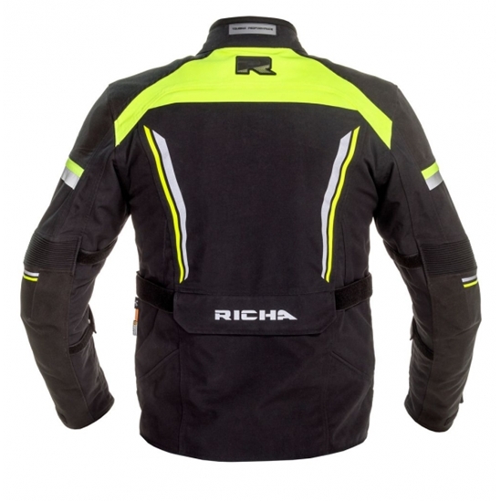 RICHA INFINITY 2 PRO fluo žlutá moto bunda