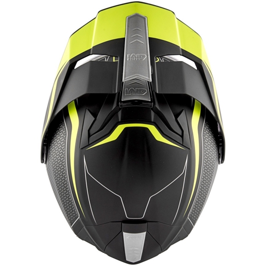 GIVI X.33 CANYON LAYERS LYBY žlutá výklopná enduro přilba