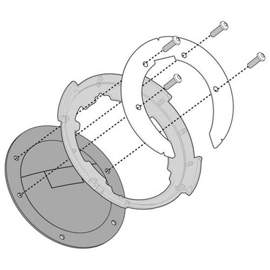 KAPPA YAMAHA - BF23K - redukce pro tanklock