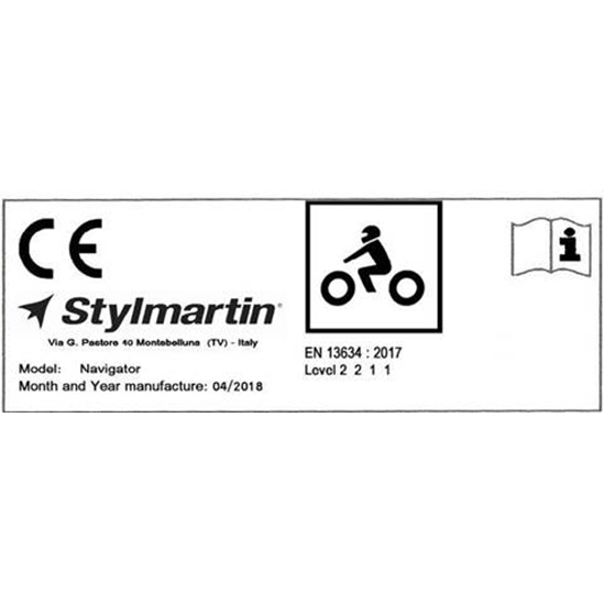 STYLMARTIN Navigator moto boty černé