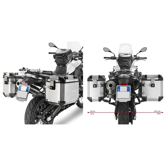 KAPPA KL5103CAM nosič bočních kufrů BMW F 650 / 700 / 800 GS (08-17)