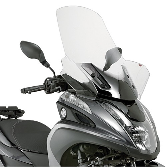 KAPPA 2120DTK plexi YAMAHA Tricity 125 - 155 (14-18) čirá