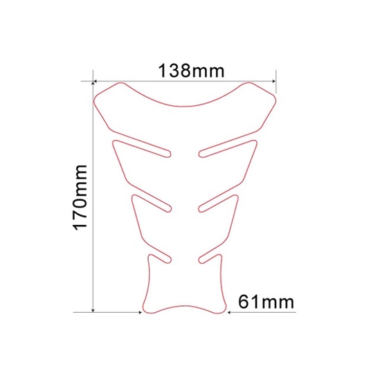 KEITI SM1230B malý tankpad - modrý