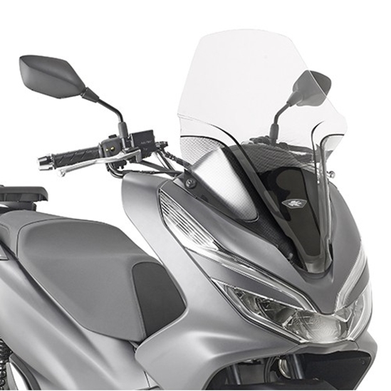 KAPPA 1129DTK plexi Honda PCX 125 (18-19) čirá