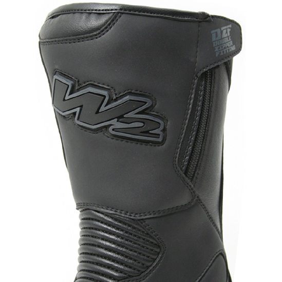 W2 BOOTS DZF moto boty černá