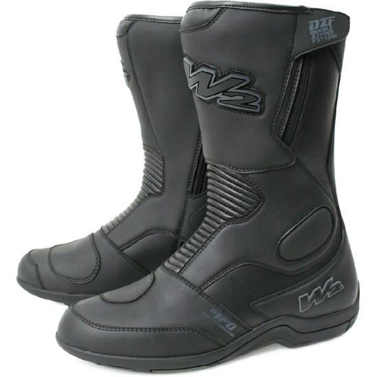 W2 BOOTS DZF moto boty černá