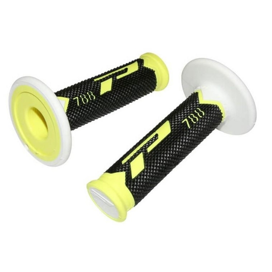 PROGRIP 788 rukojeti motokros fluo žlutá/černá/bílá