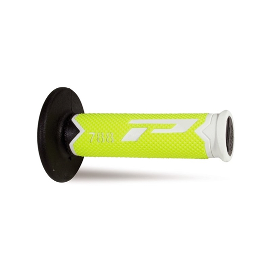 PROGRIP 788 rukojeti motokros bílá/fluo žlutá