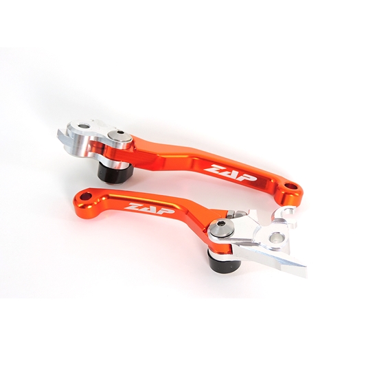 ZAP TECHNIX sada páček Flex oranž Brembo 06--/Brembo 05-13 oranžová