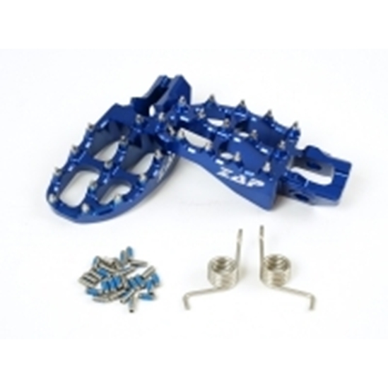 ZAP TECHNIX stupačky KTM SX(F) 16-, EXC(F) 17- HQ 125-450 TC 16- modré